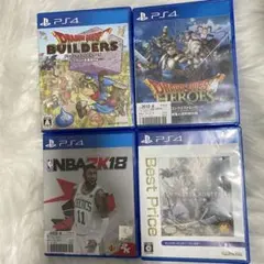 【PS4】4本セットまとめ売り