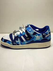 adidas◆FORUM 84 BAPE LOW_フォーラム 84 ベイプ ロウ/26.5cm/BLU