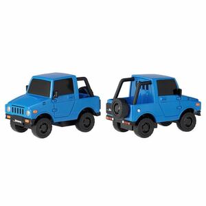 中袋未開封未使用 ガチャ miniQ スズキデフォルメ軽自動車 ジムニー ブルー　単品 #JIMNY #ジムニー #海洋堂