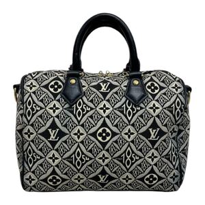 高級 LOUIS VUITTON ルイヴィトン スピーディ・バンドリエール25 Since1854 モノグラム ジャカード レザー ハンドバッグ M45769 DU0211