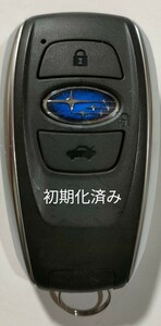 初期化済スバル純正スマートキー3ボタン基盤番号281451-5801　001-A01470 14AHA-01新品電池サービス②