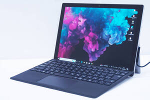 1円～ キーボード付 省電力モデル タブレットPC Office2019 Surface Pro 5 m3-7Y30 4G SSD128G 12.3インチPixelSense リカバリ