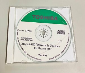 2YXS757★現状品★Toshiba MegaRAID Drivers & Utilities for Series 520 Ver.2.01