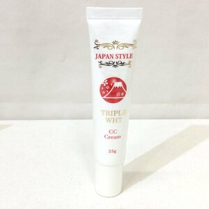 【送料無料】未使用☆JAPAN STYLE ジャパンスタイル TRIPLE WHT CCクリーム ファンデーション 25g【クリックポストのみ】