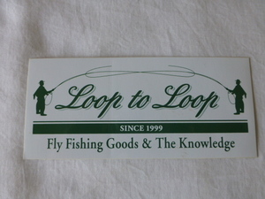 Loop to Loop ステッカー Loop to Loop フライフィッシング FLYFISHING トラウト TROUT スチールヘッド salmon