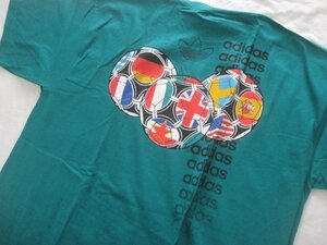 USA製デッドストックadidasアディダス 94年FIFAワールドカップ94アメリカ大会 Tシャツ XL ヴィンテージビンテージ