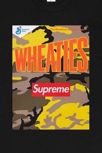 Supreme Wheaties Tee シュプリーム Tシャツ 21ss BOX LOGO ボックスロゴ ブラック 【新品半タグ付き！】 【他にも多数出品中！】