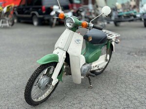 ●エンジン実働! HONDA ホンダ スーパーカブ カブ Supercub C50 1984年モデル 走行27833km スパイクタイヤ ヴィンテージ 現状販売 札幌発