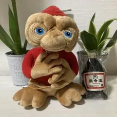 e.t ぬいぐるみ　養命酒マスコットキーホルダー