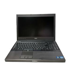  DELL PRECISION M4700 (Core i7-3740QM @2.70GHz / 16GB / 320GB HDD・256GB SSD）（管：WS0017）