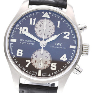 IWC SCHAFFHAUSEN IW387806 パイロットウォッチ アントワーヌ・ド・サンテグジュペリ クロノグラフ 自動巻き メンズ _832231