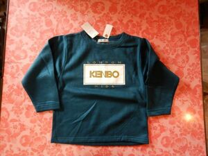 RETRO 子供服　012028 LONDON KENBO KIDS ケンボー　長袖スウェット アクリル100 125-135 130　未使用　日本製　MADE IN JAPAN 昭和レトロ