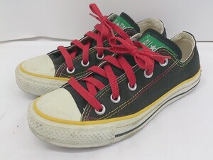 ◇ CONVERSE コンバース ALLSTAR OX 1R679 スニーカー シューズ サイズ22.5cm ブラック系 レディース E