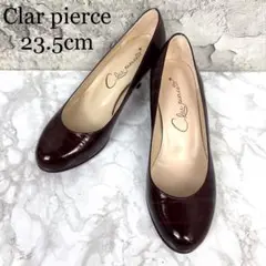 Clarpierce クラーピアス パンプス クロコダイル型押し 23.5