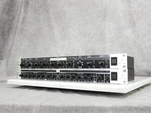 ☆ BEHRINGER ベリンガー MDX1600 コンプレッサー / CX2310 チャンネルデバイダー クロスオーバー 2台セット ☆中古☆