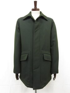 定価126.500円 未使用【SLOWEAR スローウエア】63M016 M4590 720 TEKNOSARTORIAL 中綿入りコート(メンズ) 48 カーキ系 伊製■17SLJ0324■