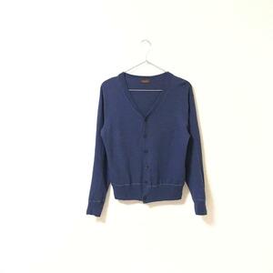 ★Paul Smith COLLECTION ポールスミス コレクション★ウール ニット カーディガン セーター ネイビー size L 管:A:12