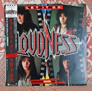 MAXI-SINGLE　45RPM/レット・イット・ゴー/ラウドネス　LOUDNESS/P-3601　移籍第1弾