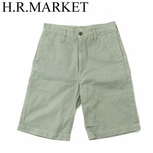 H.R.MARKET ハリウッドランチマーケット 春夏★ コットン ハーフ ショート デニム パンツ ジーンズ Sz.1　メンズ 日本製　A3B02966_6#P