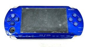 ★ SONY PSP-1000 メタリックブルー 動作未確認 本体のみ バッテリー無 2006年製 ※現状品O ★