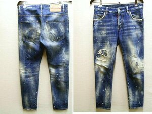 即決[44]DSQUARED2 18SS SKATER JEAN S71LB0452 スケーター ジーン スリム デニム パンツ■6973