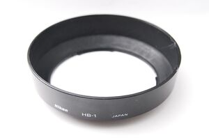 ☆Nikon HB-1 レンズフード AI AF Nikkor 28-85mm F3.5-4.5S, 35-135mm F3.5-4.5S, 35-70mm F2.8 等用 ニコン (20-4)