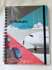 ◆ DELFONICS 【Rollbahn】 ロルバーン ポケット付きメモL 成田空港限定品　エアライン　600263　970　◆