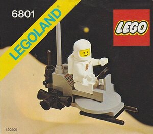 レア★入手困難★LEGO 6801　レゴブロックスペース宇宙シリーズ廃盤品