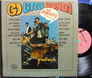 ３枚で送料無料【米Mercury mono】The Hondells/Go Little Honda レアなプロモ盤