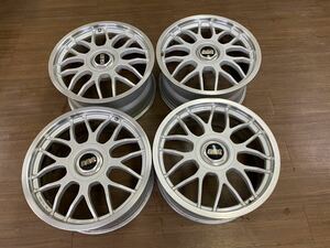 BBS WISER 鍛造GR215 216 18インチ　8J/+38 9J/+45 PCD 114.3/5H 中古4本　前後セット