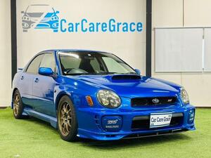 【諸費用コミ】:平成13年 スバル インプレッサWRX 2.0 WRX STI 4WD 6MT 丸目 社外車高調 社外マフラー 社外ラジエター