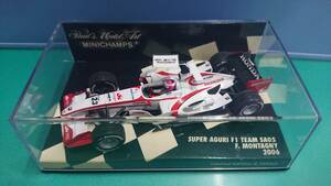 MINICHAMPS 1/43 スーパーアグリ F1 チーム SA05 フランク・モンタニー 2006 ミニチャンプス