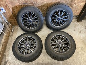 weds ravrion RM01 15インチ 6J +53 195/65R15 GOODYEAR ICENAVI6 2020年製 スタッドレス タイヤホイール 4本セット K48