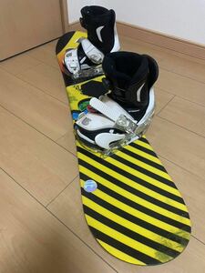 ☆ブーツ付・メンテ済・USED BURTON CHOPPER 110 +FS GROMバイン + BOAブーツ(19.0cm)