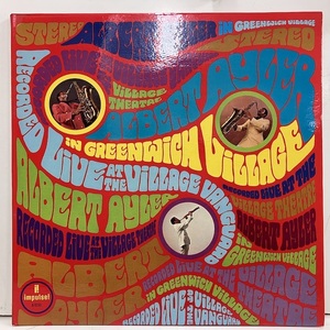 ■即決 FREE/SPIRITUAL Albert Ayler / Greenwich Village fj11379 米盤、赤黒LW刻印 アルバート・アイラー