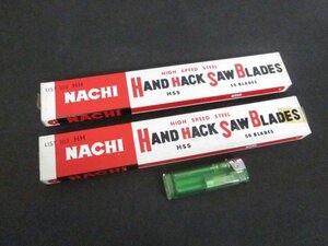 K100■ナチ印 / ステンレス用 鋸刃 / 250mmｘ24T // 計100枚 // NACHI ハクソーブレード のこぎり 替刃 / まとめ売り / 未使用