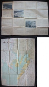 名古屋港要覧　裏/名古屋港図　107*77cm　1973年昭和48年　名古屋港管理組合