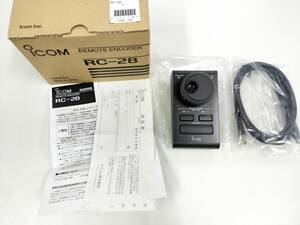 ★ 極上品 ■ アイコム ICOM リモートエンコーダー RC-28 ● 元箱あり 動作確認済み