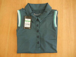 UNDER ARMOUR アンダーアーマー UA ジンジャー スリーブレス ポロシャツ サイズLG 未使用 定価7,700円（税込）
