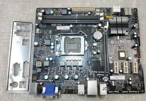 【中古パーツ】BIOS確認のみ、　B75H2-M2 V:1.0 マザーボード　LGA1155 ■MB1664