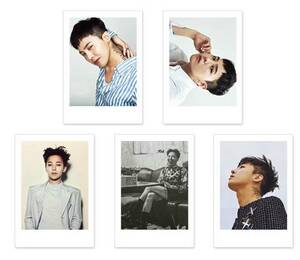 BIGBANG　ジヨン　GD インスタントカメラ風 写真5枚セット