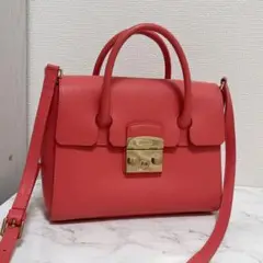 FURLA フルラハンドバッグ ショルダーバッグ  メトロポリス サッチェル S