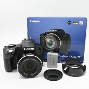 Canon デジタルカメラ PowerShot SX50HS 約1210万画素 光学50倍ズーム ブラック PSSX50HS　キャノン　キヤノン