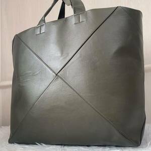 極美品●ボッテガヴェネタ BOTTEGA VENETA ボストンバッグ トートバッグ メンズ 大容量 マキシイントレチャート レザー 本革 旅行かばん