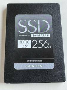 GREENHOUSE SSD 256GB【動作確認済み】0412