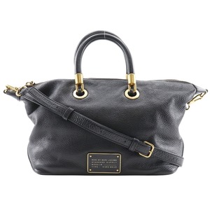 MARC BY MARC JACOBS マークバイマークジェイコブス 2WAYショルダー M0007537 ハンドバッグ レザー 黒 レディース【I211723194】中古