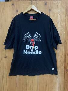 当時物 ROCSTAR Tシャツ XLサイズ　DJ DARUMA DEXPISTOLS PKCZ hectic LDH Tシャツ ストリート ロックスター　古着 ビンテージ　黒