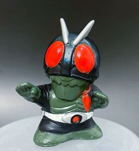 指人形 ミニソフビ 仮面ライダー 桜島1号 中古品 仮面ライダーキッズ