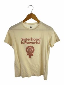 Christian Dior◆SISTERHOOD IS POWERFUL/Tシャツ/XS/コットン/BEG/953T03SP428