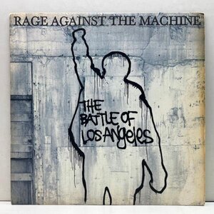 良好盤!! USオリジナル 両マト1 初版 E規格 RAGE AGAINST THE MACHINE The Battle Of Los Angeles (